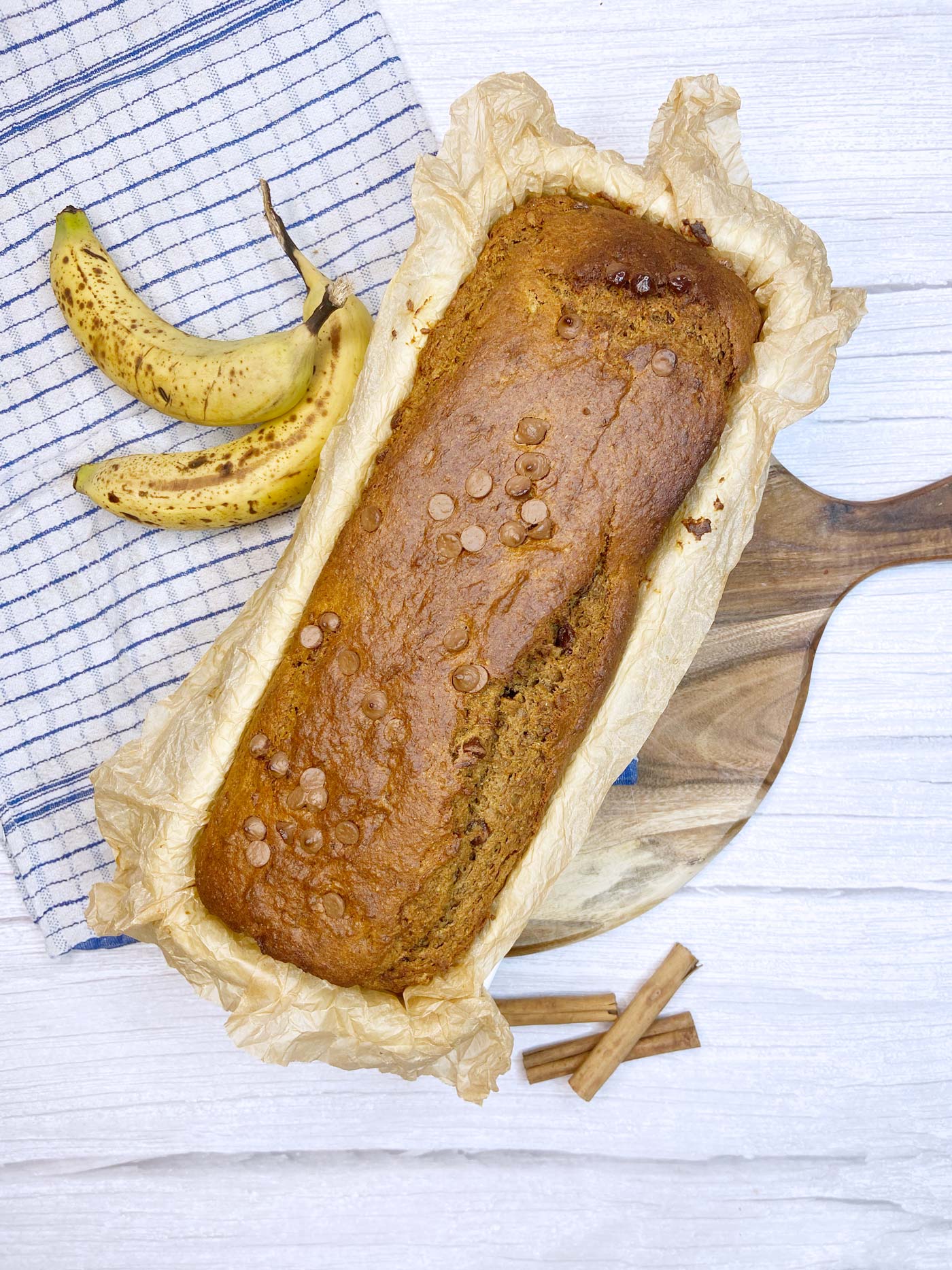 The BEST Simple Healthy Banana Bread you'll ever make- Wholemeal - Gluten Free - Vegan - Natural - Organic | Foodamentally