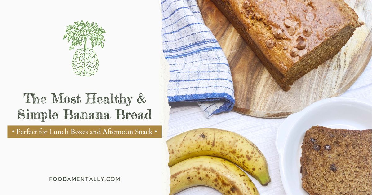 Best Simple Healthy Banana Bread
