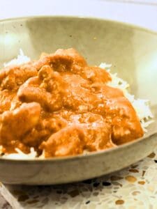 chicken curry with rice