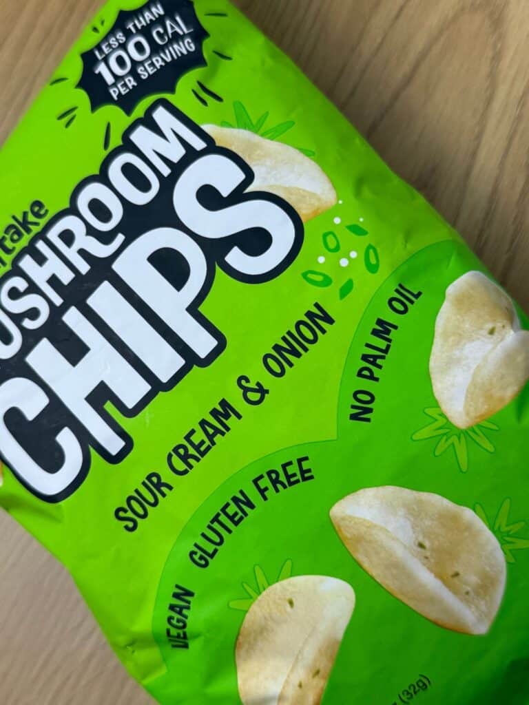 Package of Mushroom chips